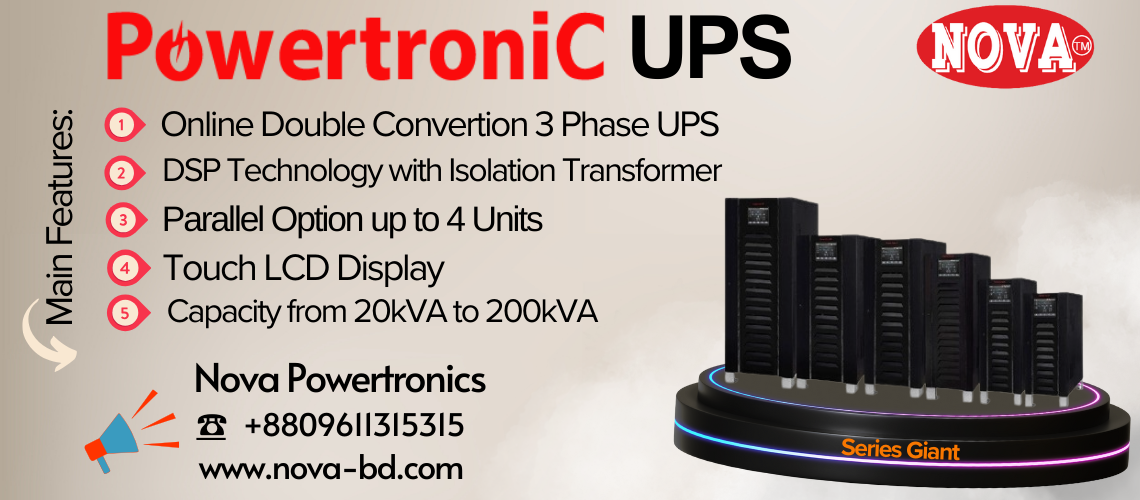 PowertroniC UPS Banner