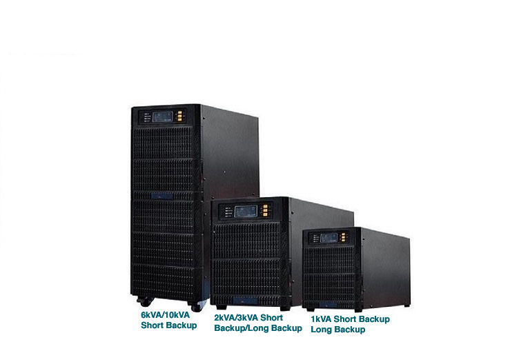 1kVA to 10kVA 1 phase high frequency UPS, Brand: PowertroniC.