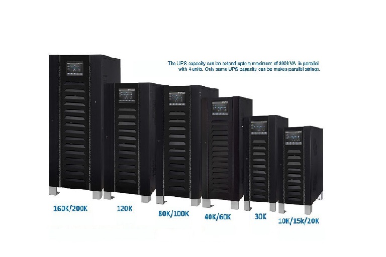 10-to-800kVA 3 phase low frequency UPS, Brand: PowertroniC.